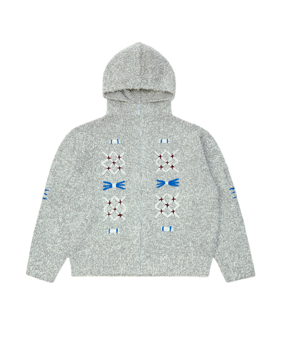 ADER ERROR-KNIT ZIP UP PRODUCT 32-BO01FWKT0704GR – HEADQUARTER