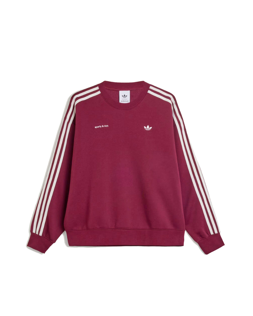 スウェット・トレーナー adidas SWEATSHIRTS (JI9641 MAROON) Amazon.com: adidas Originals Kids' Adicolor Crew Sweatshirt