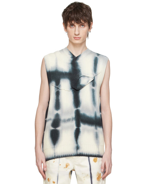 FENG CHENG WANG-PLANT-DYED KNIT VEST-FMS17KT02