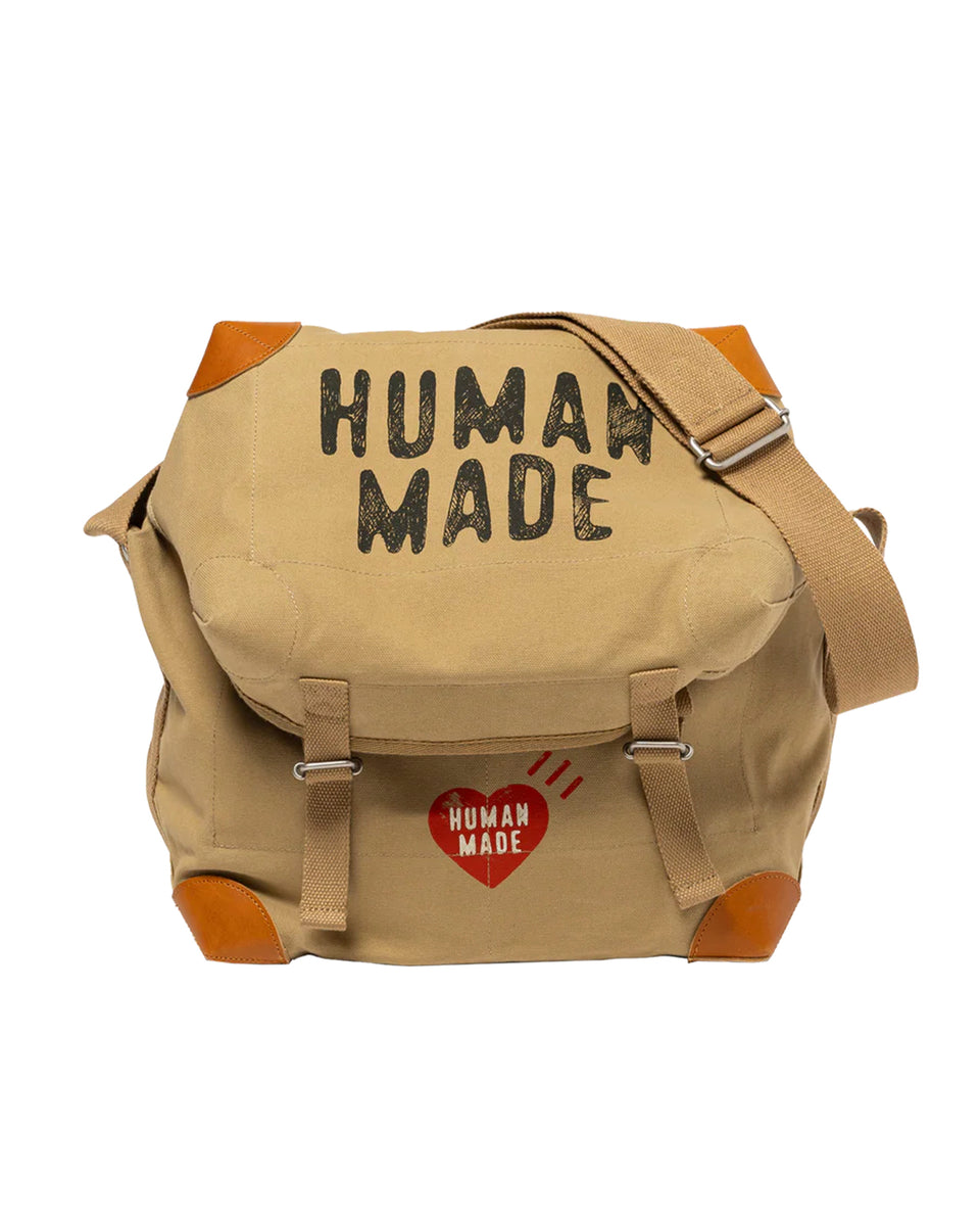 HUMAN MADE-CANVAS SHOULDER BAG-HM30GD038 – HEADQUARTER