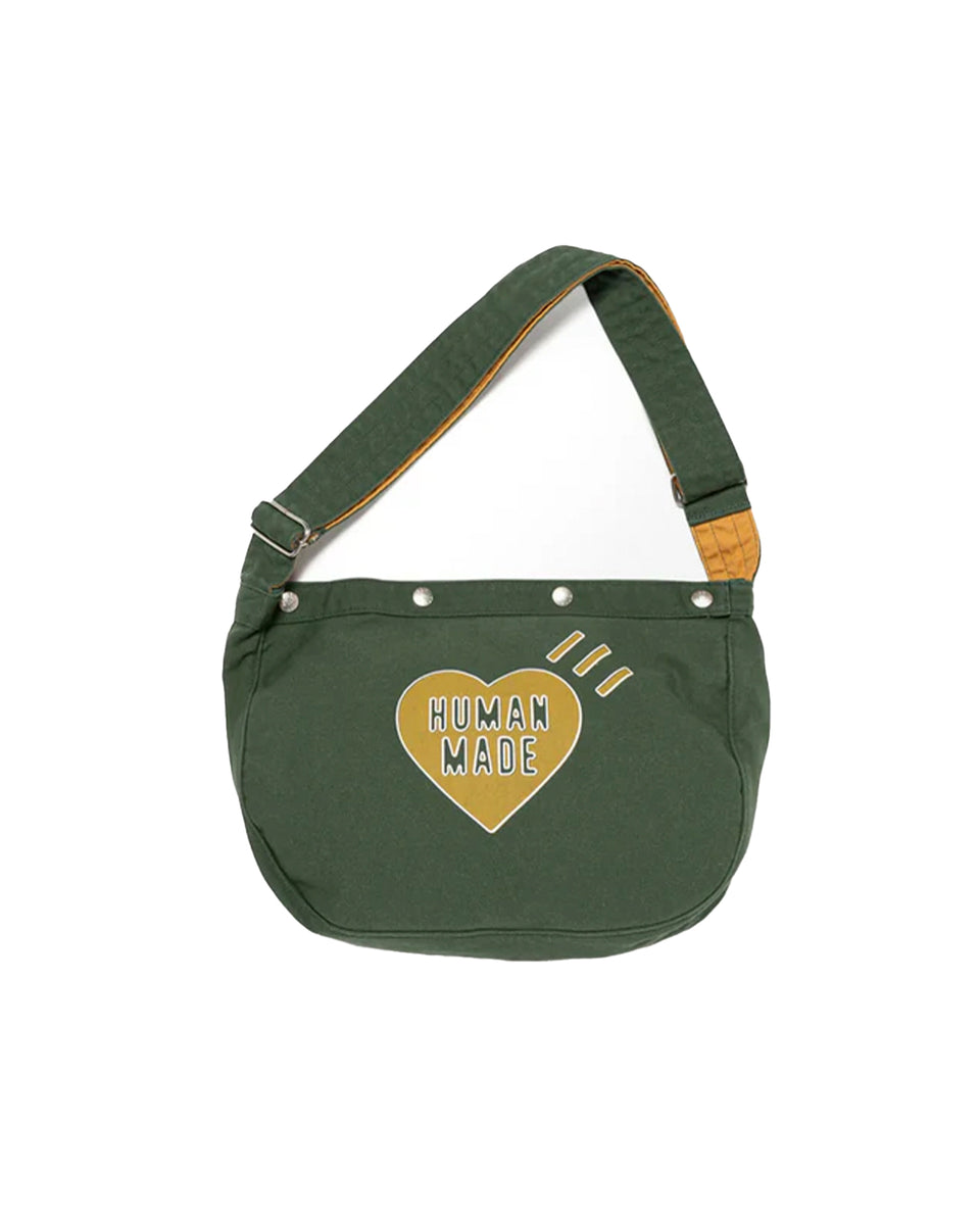 バッグ HUMAN MADE Paperboy Bag green HUMAN MADE-PAPER BOY BAG -GREEN-HM30GD057 – HEADQUARTER