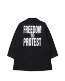NEIGHBORHOOD-NH X KATHARINE HAMNETT . BW . SHOP COAT