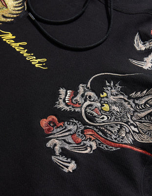 MAHARISHI-YING ND YANG HOODED SWEAT-4573