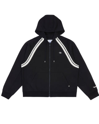 ADER ERROR-BASHAR HOOD ZIP UP-BMADFWHD0401BK
