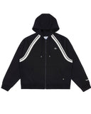 ADER ERROR-BASHAR HOOD ZIP UP-BMADFWHD0401BK