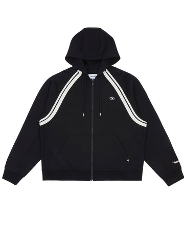 ADER ERROR-BASHAR HOOD ZIP UP-BMADFWHD0401BK