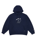 ADER ERROR-CANER LOGO HOODIE-BMADFWHD0102NV