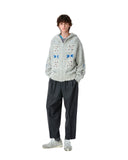 ADER ERROR-KNIT ZIP UP PRODUCT 32-BO01FWKT0704GR