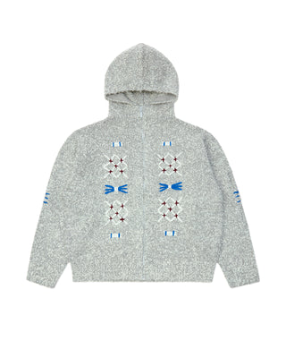 ADER ERROR-KNIT ZIP UP PRODUCT 32-BO01FWKT0704GR
