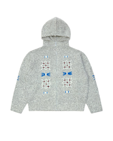 ADER ERROR-KNIT ZIP UP PRODUCT 32-BO01FWKT0704GR