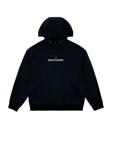 ADER ERROR-POST HUMAN HOODIE-BO01FWHD0104BK