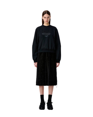 ADER ERROR-PRESS APPLE SWEATER-BO01FWSW0105BK