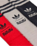 ADIDAS-AVAVAV FUZZY SOCKS-KS1469