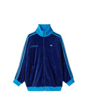 ADIDAS-AVAVAV VELOUR TRACK TOP-KD1492