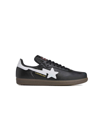 ADIDAS-BAPE SAMBA-BLACK-JR9246