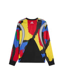 ADIDAS-BRAIN DEAD GRAPHIC PRINTED LONG SLEEVE JERSEY-JY7958