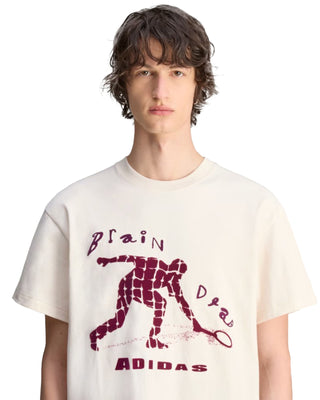 ADIDAS-BRAIN DEAD T-SHIRT-WHITE-JX9393