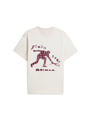 ADIDAS-BRAIN DEAD T-SHIRT-WHITE-JX9393