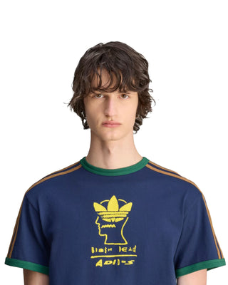 ADIDAS-BRAIN DEAD T-SHIRT-NAVY-JN2412