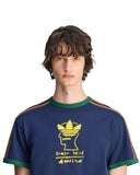 ADIDAS-BRAIN DEAD T-SHIRT-NAVY-JN2412