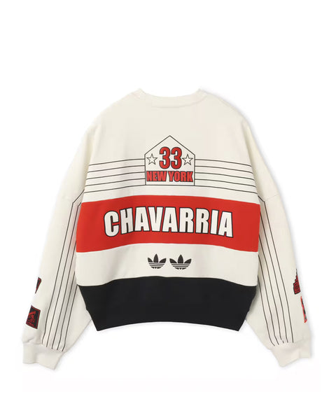 ADIDAS-CHAVARRIA NY CREWNECK SWEATSHIRT-KS6444