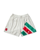 ADIDAS-DISNEY X BRAIN DEAD FOOTBALL SHORTS-WHITE-KR2692