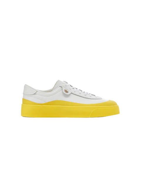 ADIDAS -  NUCOMBE WHITE / YELLOW - H06385
