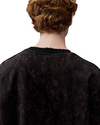 ADIDAS-SFTM T-SHIRT-BLACK WILD BROWN-KC2741