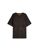 ADIDAS-SFTM T-SHIRT-BLACK WILD BROWN-KC2741