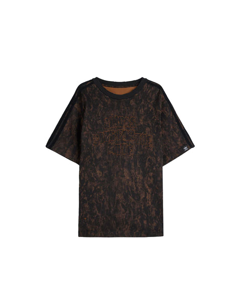 ADIDAS-SFTM T-SHIRT-BLACK WILD BROWN-KC2741