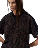 ADIDAS-SFTM T-SHIRT-BLACK WILD BROWN-KC2741