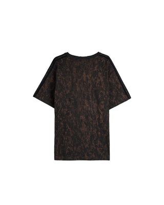 ADIDAS-SFTM T-SHIRT-BLACK WILD BROWN-KC2741