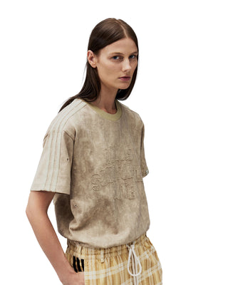 ADIDAS-SFTM T-SHIRT-CLAY SAVANNAH-KC2753