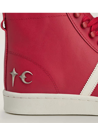 ADIDAS-SUPERSTAR LUXE TC BOOTS-RED-JP6518