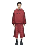 ADIDAS-THUG CLUB SWEAT JORT-RED-KF6912