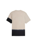 ADIDAS-Y-3 DIPPED REGULAR SHORT SLEEVE TEE-LIGTH BROWN-KQ9788