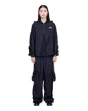 ADIDAS-Y-3 NYLON WIRED 3 STRIPES TRACK TOP-KF1085