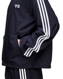 ADIDAS-Y-3 NYLON WIRED 3 STRIPES TRACK TOP-KF1085