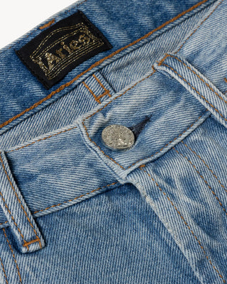 ARIES-METAL TRIP BATTEN JEAN - FUAR31323