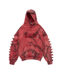 AVAVAV-OS SHOULDERLESS SLASHED HOODIE-S26N1035