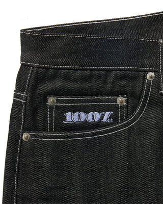 AWAKE-FIVE POCKET DENIM PANT-BLACK-AWK-SP25-PA002