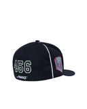 AWAKE NY- HEADCRACK CHAMPS FITTED  HAT-NAVY-AWK-SP26-HT001