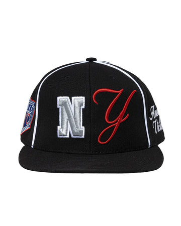 AWAKE NY-HEADCRACK CHAMPS FITTED HAT-BLACK-AWK-SP26-HT001