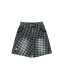ADER ERROR - BMADSSJE0201GR : TENIT SHORTS JEANS GREY