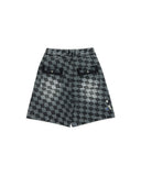 ADER ERROR - BMADSSJE0201GR : TENIT SHORTS JEANS GREY
