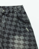 ADER ERROR - BMADSSJE0201GR : TENIT SHORTS JEANS GREY