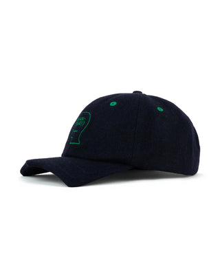 BRAIN DEAD-BATWING LOGOHEAD FLANNEL HAT-BDF25H01004632NY01