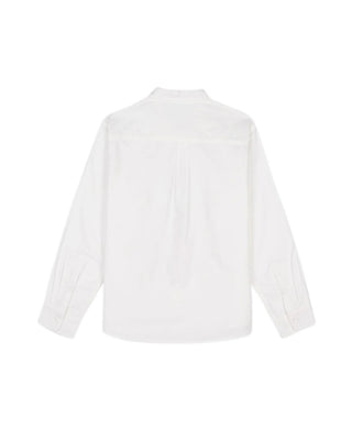 BRAIN DEAD-GASPAR HEART BUTTON UP SHIRT-BD25T24004605WH01