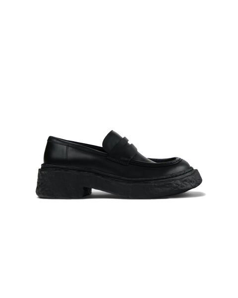 CAMPER LAB-VAMONOS BLACK LEATHER LOAFERS-A500023-009