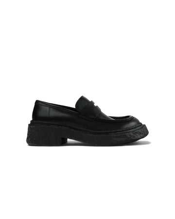 CAMPER LAB-VAMONOS BLACK LEATHER LOAFERS-A500023-009